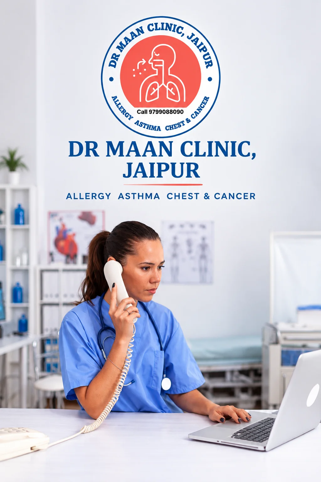 Dr. Maan at Dr Maan Allergy Asthma Chest & Cancer Center Jaipur